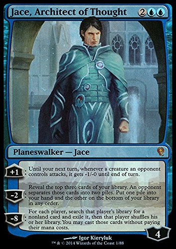 *FOIL* JACE ARCHITECT OF THOUGHT NM mtg Jace vs Vraska Blue - Mythic /item# R6SG5EB-48Q29741