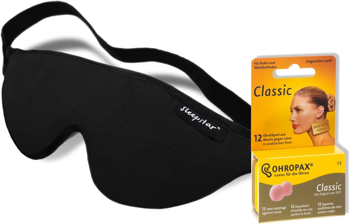 Deep Sleeper Travel Set Ohropax Classic Wax Earplugs