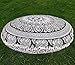Gokul Handloom Round Pouf Cover Bohemian Cushion Cover Ottoman Mandala Floor Pillows Mandala Floor Pillow Comfortable