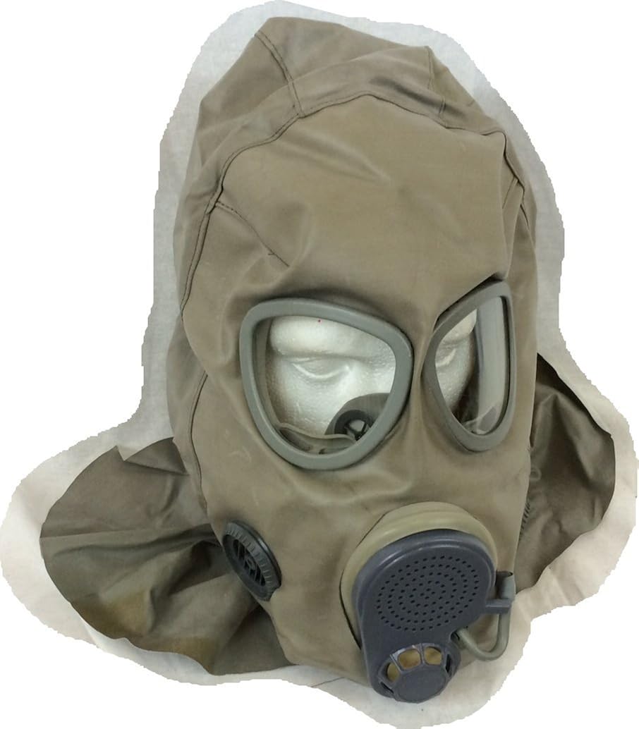 German army surplus n.b.c gas mask hood Amazon.co.uk Clothing