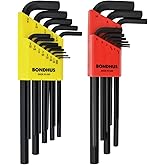 Set 22 Hex End L-Wrench in/MM Long Double Pack - 12137