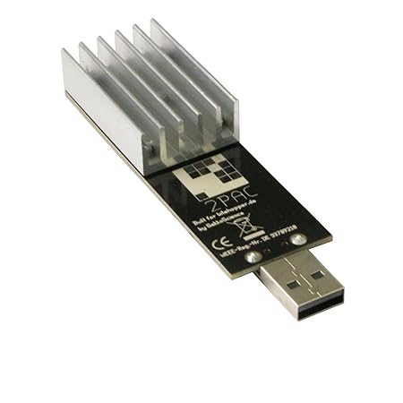 Bitcoin USB-Stick Miner bitshopper GekkoScience 2Pac 5,5 bis 25 GH/s (33 GH/s max.)