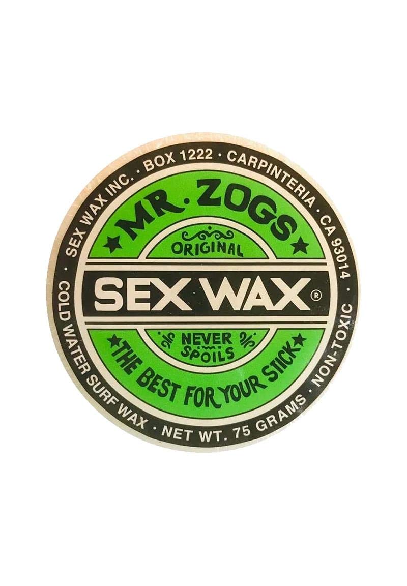 SEX WAX MR. ZOGS COLD SEX WAX ORIGINAL Surfwax green