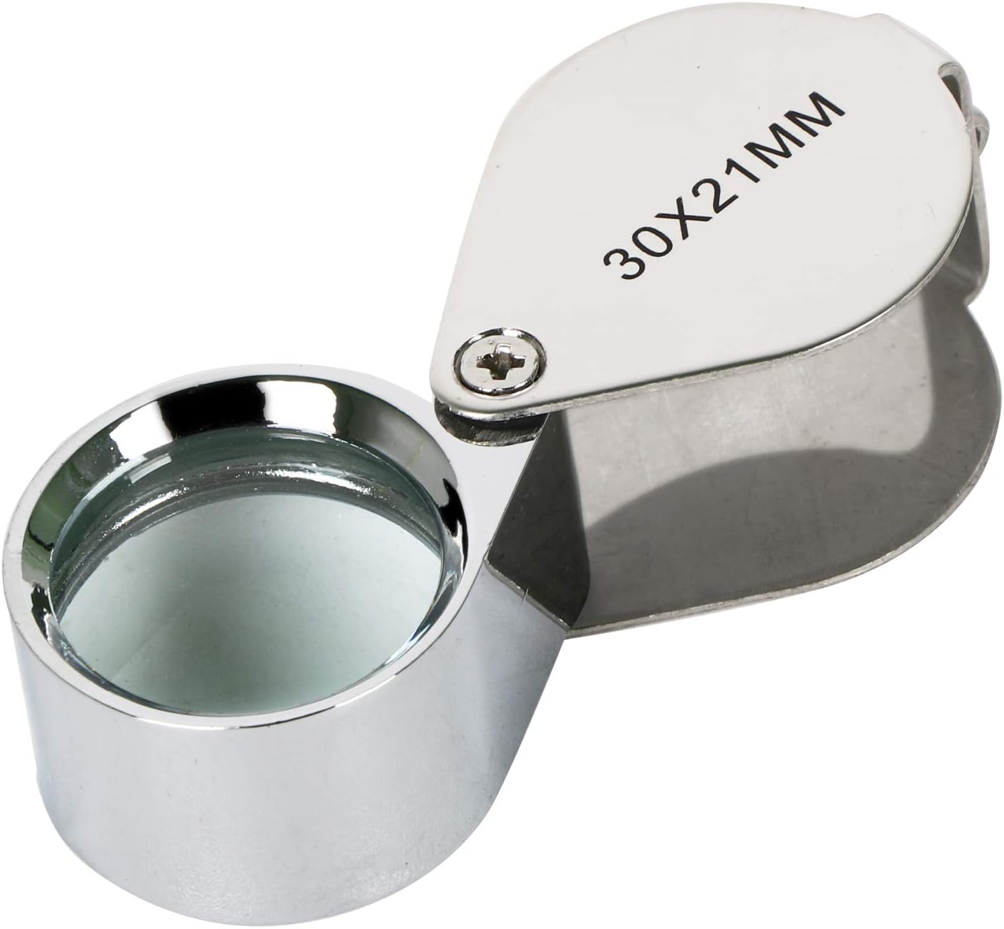 TRIXES 3PC Jewellers Loupe Glass Magnifier Lens 30, 40, Double 30/60 with LED Light, for Jewellery Antiques - Image 4
