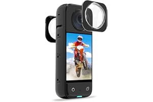 SRUIM Tempering Glass Lens Guards for Insta360 ONE X3 Accessories Case Sticky