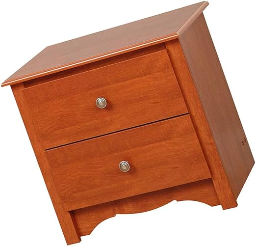 Amazon Com Dorm Nightstand Wood Bedside Night End Table Cherry