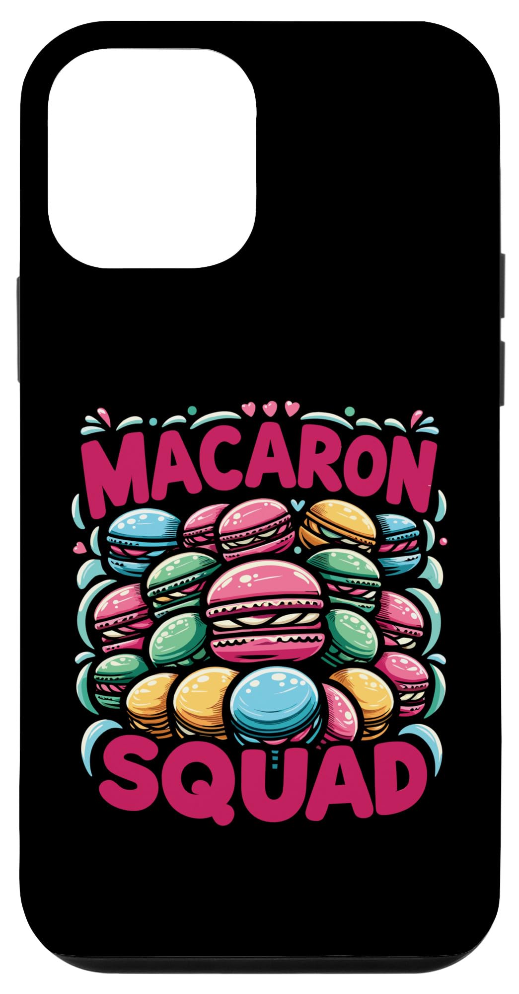 iPhone 12 mini Macaron Lover Macaron Squad French Macaroon Pastry Case