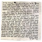ProShofar Kosher Mezuzah Scroll from Israel - Klaf Mezuza Parchment (2.8