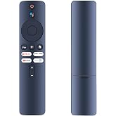 XMRM-M3 Voice Replacement Remote for Xiaomi TV Stick 4K (2nd Gen) | Compatible With Xiaomi TV Box S (2nd Gen) 4K, Mi Smart TV MDZ-24-AA L55M6-ARG L55M6-ESG, Easy Pairing