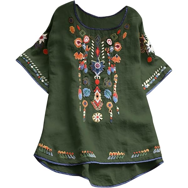 トップス FLORAL EMBROIDERED BLOUSE fetico FLORAL EMBROIDERED BLOUSE fetico