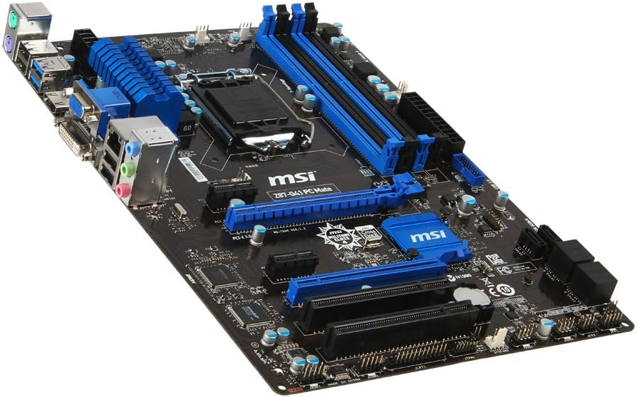 MSI ATX DDR3 2600 LGA 1150 Motherboard, Z87-G41 PC Mate
