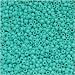 Toho Round Seed Beads 15/0 #55 'Opaque Turquoise' 8 Gram Tube