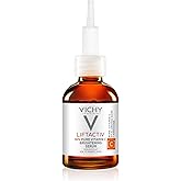 Vichy LiftActiv Vitamin C Serum For Face, Brightening Serum With Pure Vitamin C + Hyaluronic Acid + Vitamin E, Reduces Fine Lines, Smooths Skin Texture, Improves Radiance, Anti Aging