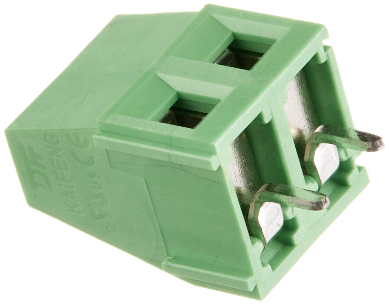 DeLOCK Terminal Block for PCB Soldering Version 2 Pin 5.08mm Pitch Vertical Pack of 10