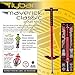 Flybar Maverick Pogo Stick for Kids Ages 5+, 40 to 80 Pounds, Perfect for Beginners, Easy Grip Handles, Anti-Slip Pegs, Outdoor Toys for Boys, Jumper Toys for Girls, Outside Toys for Kids (Red/Blk)