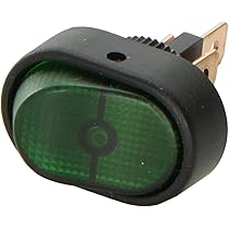 【HELLA】FRONT LAYERD MILITARY CO チャコールグレー Amazon.com: HELLA H61920001 SPST Green Rocker Switch