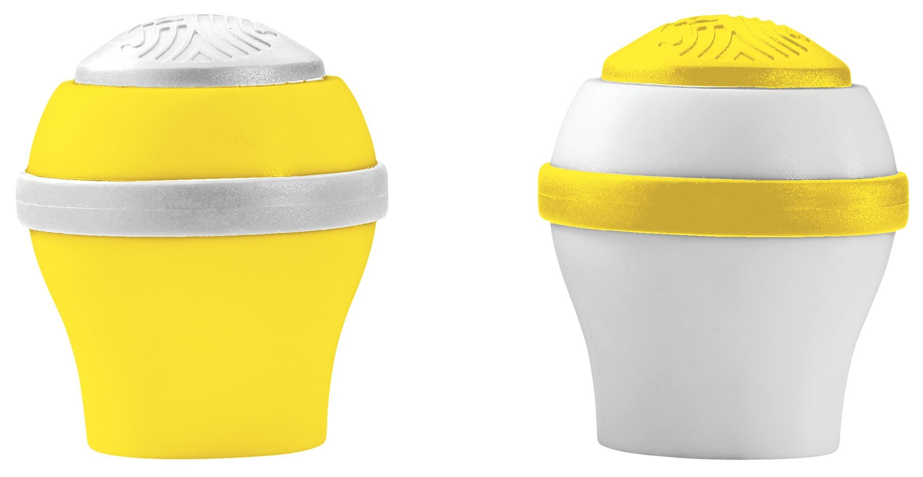 Brine Women's Lacrosse Two Pack King End Cap (One Size, Yellow)