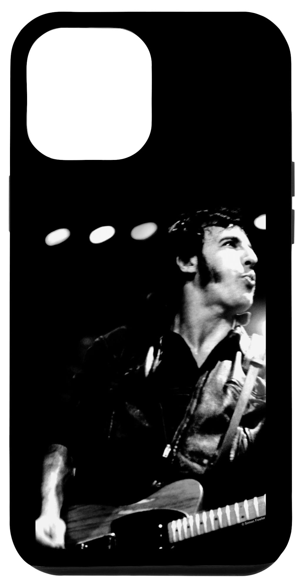 Bruce Springsteen B&W Live Shot By Simon Fowler Case for iPhone 12 Pro Max