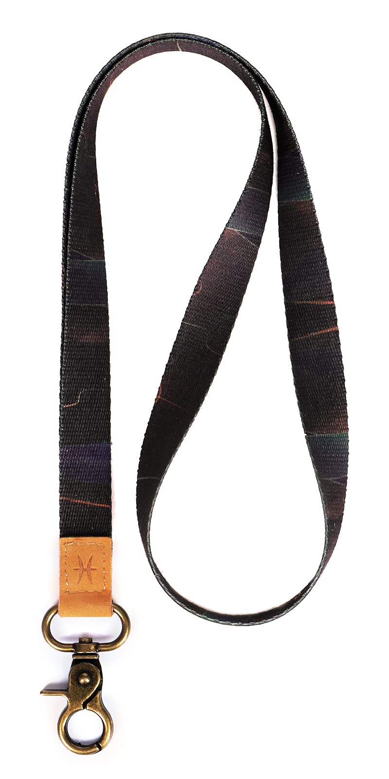 HEZEN Cool Lanyards,Neck Strap Key Chain Holder, Neck Lanyards for Keys,Wallets and ID Badge Holders (Stripe A)