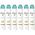 6 Pack Go Fresh Pear & Aloe Antiperspirant Deodorant Spray, 5.07 Ounce Each Compatible with Dove Go Fresh Pear & Aloe Antiperspirant Deodorant 150ml