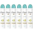 6 Pack Go Fresh Pear & Aloe Antiperspirant Deodorant Spray, 5.07 Ounce Each Compatible with Dove Go Fresh Pear & Aloe Antiper