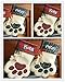3D Personalized Embroidered Plaid Dog Paw Christmas Stocking (Red Plaid-Dog)-1 Stocking