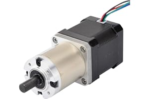 STEPPERONLINE 51:1 Planetary Gearbox High Torque Nema 17 Stepper Motor Precision Camera DIY