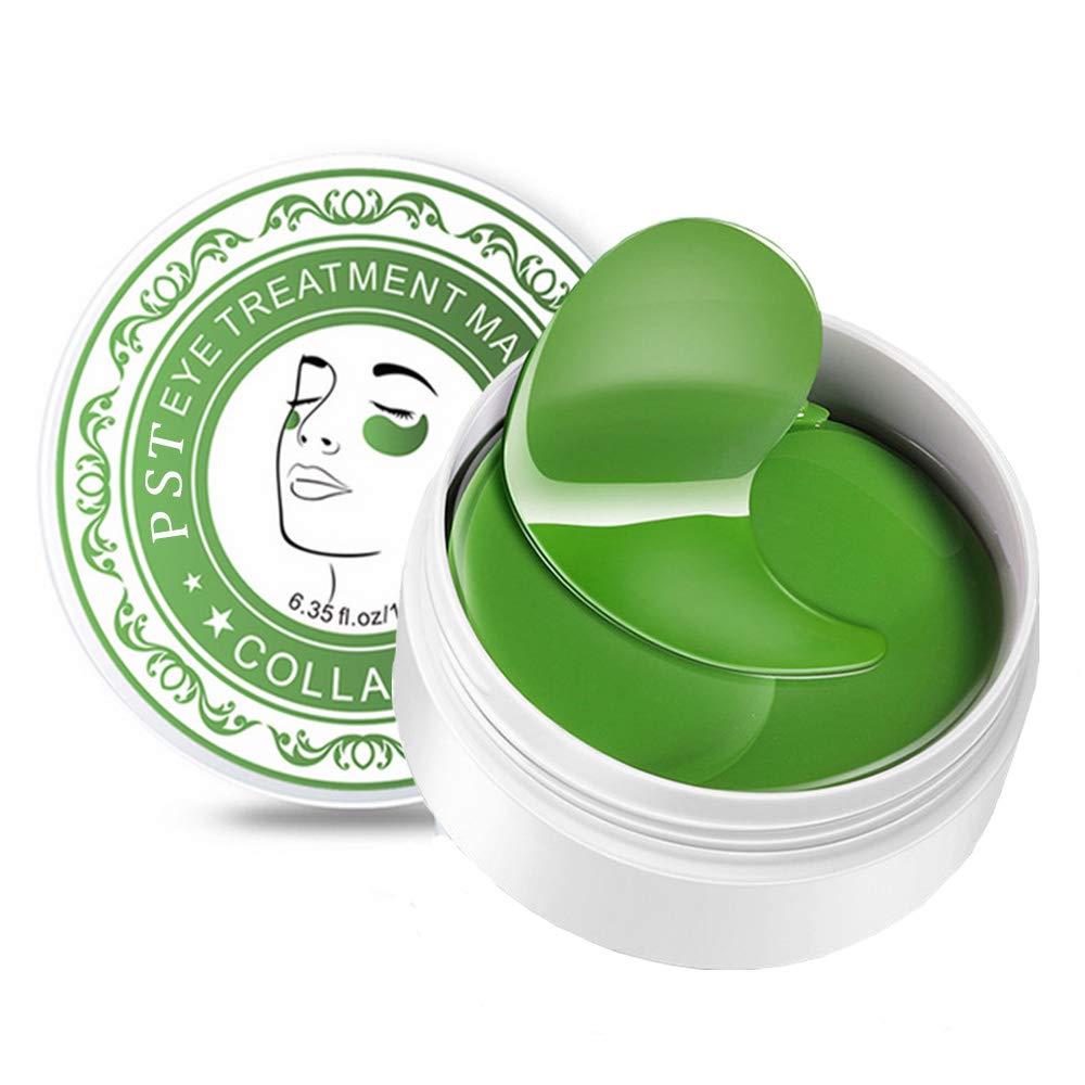Collagen Eye Mask, POSTA 60 PCS Under Eye Treatment Gels Eye Patches, With Anti-Aging Hyaluronic Acid For Moisturizing & Reducing Dark Circles Puffiness Wrinkles Fine Lines : Beauty
