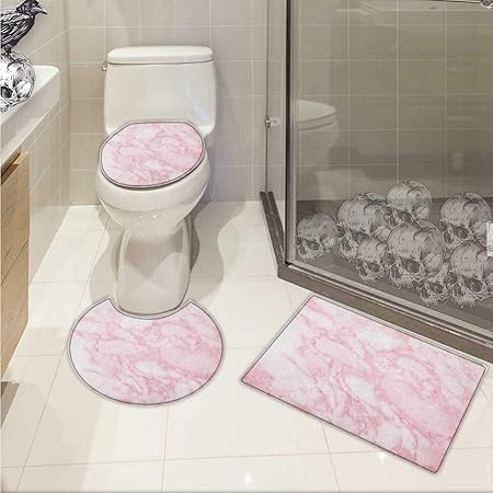 Lacencn Ensemble de Tapis de Bain en marbre avec Peinture Couleur Pierre  Naturelle, Design Vintage élégant, antidérapant, Doux et Absorbant, Gris  pâle, Marron Sable 16"x19"-D20-16"x29" Couleur 12: Amazon.fr: Cuisine &  Maison