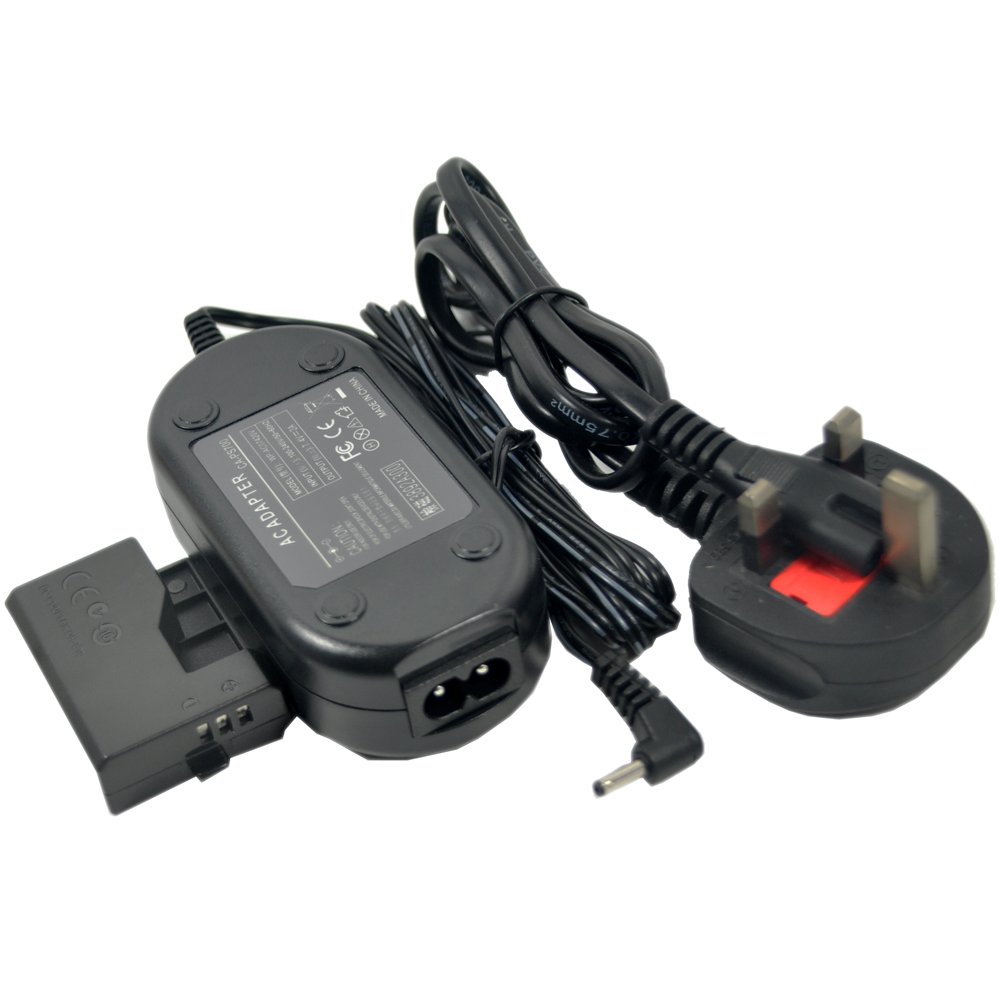 BTBAI ACK-E10 Power Adapter AC for ACKE10 EOS 1100D 1200D 1300D Kiss X50 X70 X80 Rebel T3 T5 T6 Camera with DR-E10 DRE10 Coupler kit k1a