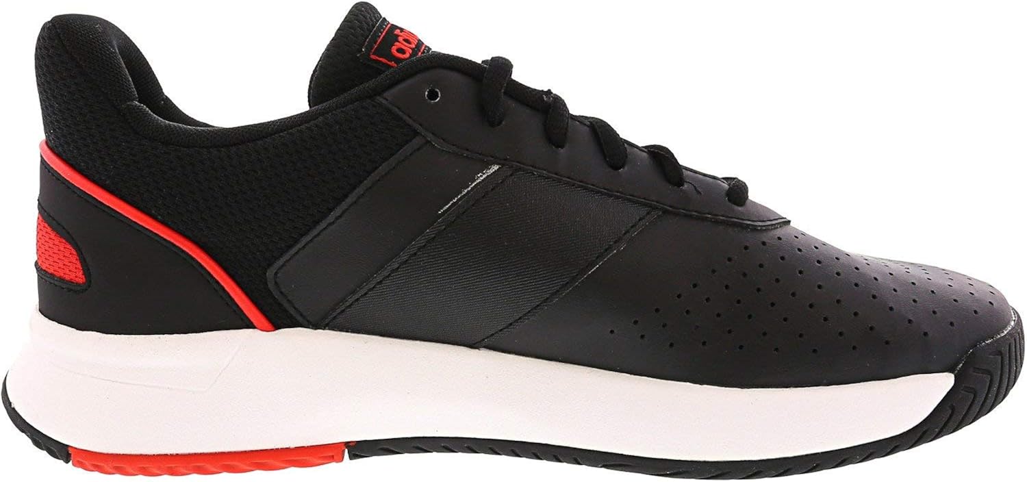 adidas courtsmash black and red