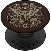 Therian Grunge Fairycore Aesthetic Luna Moth Cottagecore PopSockets Adhesive PopGrip