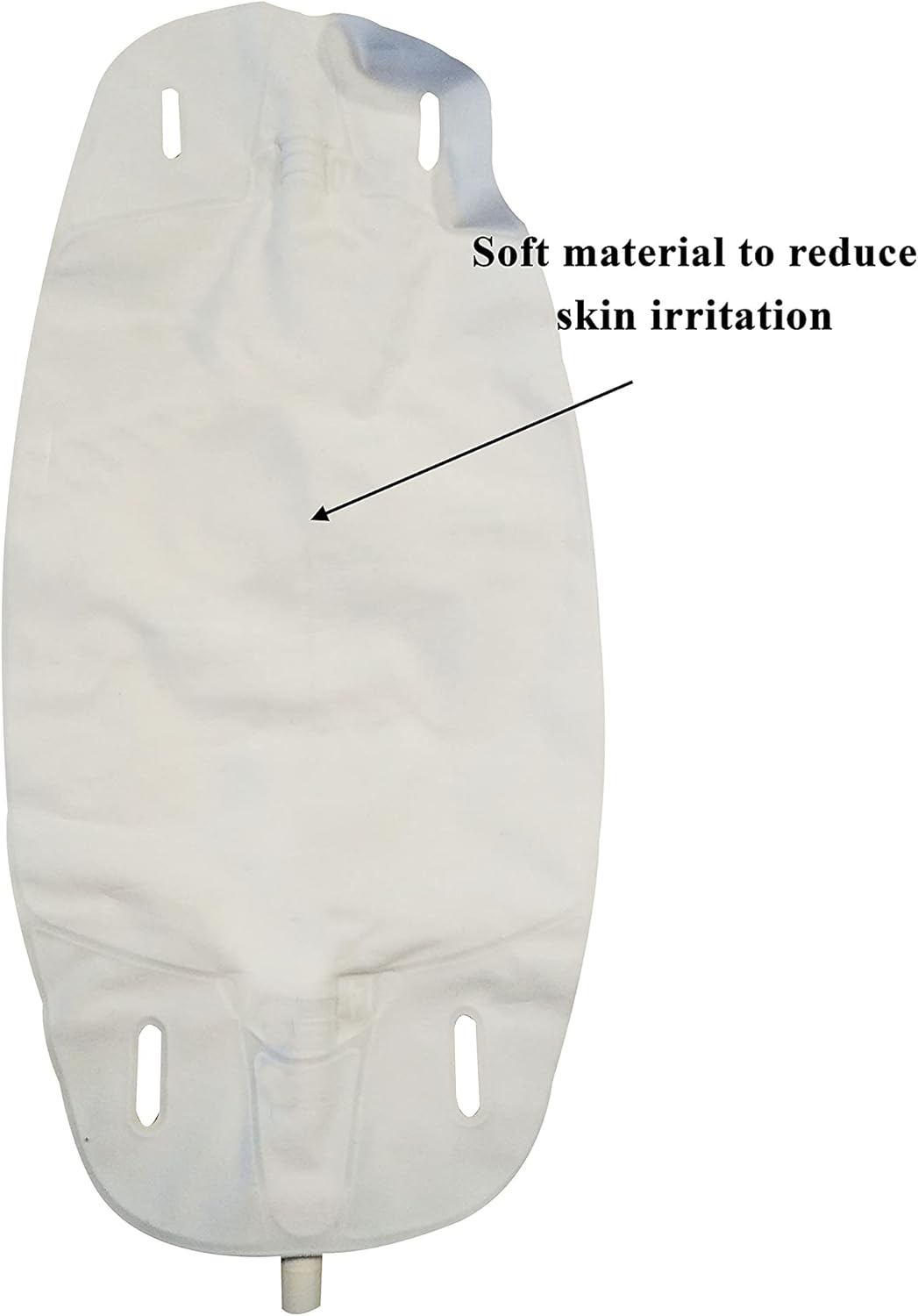 3 Pack ViDava Leg Bag Urinary Drainage Bag, 32 Oz with 18” Tubing, Anti-Reflux Valve, and 1 Deluxe Fabric Leg Bag Strap: Health & Personal Care