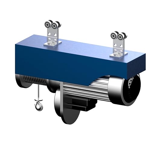 8 Wheel Bearing Trolley Rollers – Fits 1-5/8" High Strut Channel, Heavy Duty