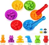LEADSTAR Montessori Colour Sorting Toys 46 pcs for Toddlers, 3 4 5 Years view 4