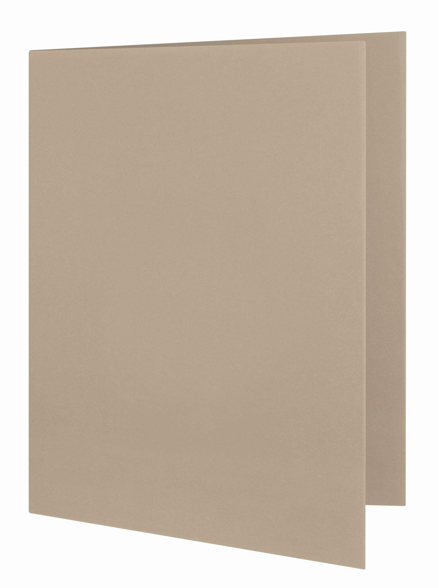 Elba 32450BL Document Cover 250 g/sq. m Manila Cardboard for 100 DIN A4 Pages Set of 100 Blue Folder Grey