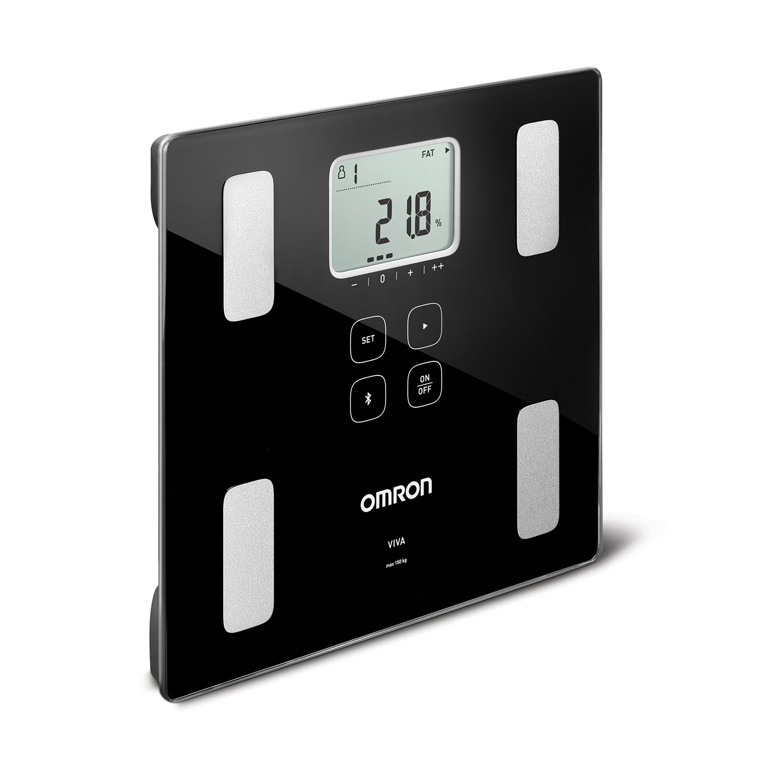 OMRON VIVA Bluetooth Smart Scale and Body Composition Monitor With Body