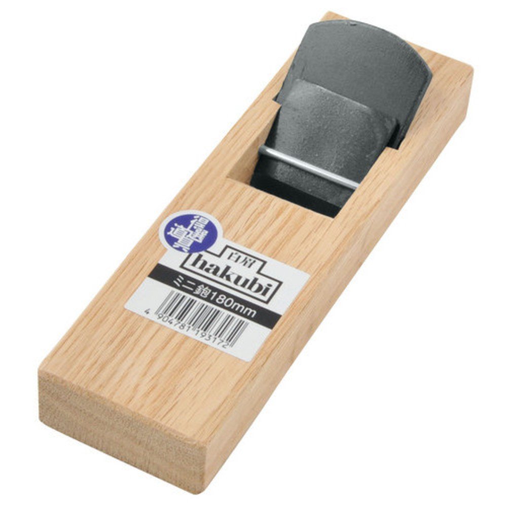 HAKUBI Japanese Mini Wood Block Plane KANNA 42mm x 180mm Carpenter's Tool by Hakubi