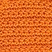 Lily Sugar 'N Cream Super Size Solid Yarn, 4oz, Gauge 4 Medium, 100% Cotton - Hot Orange - Machine Wash & Dry
