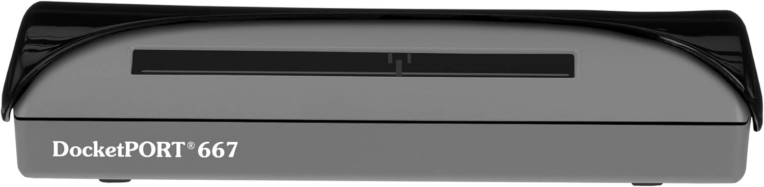 DocketPORT 667 Simplex Card Scanner (DP667) with DocketSCAN Business Card: Electronics