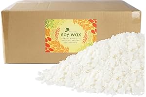 Wfmolcand Natural Soy Wax for Candle Making 20 lb Bag, Soy Wax Flakes,DIY Candle