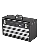 VEVOR Metal Tool Box, 20.5-inch, Portable Metal
