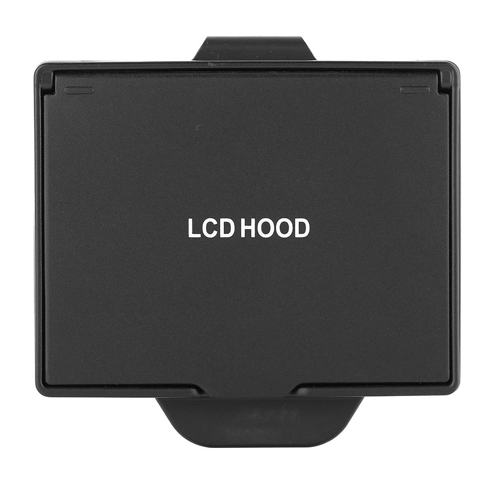 PUSOKEI Waterproof LCD Screen Protector, Pop-up Sun Shade Hood Cover for D810/D800 DSLR Camera, with Flip Hood Design, Suitable for Video Recording and Shooting in Outdoor Sunlight