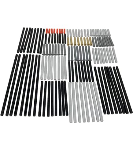 Amazon.com: Gobricks GDS-581 Technic Axle 4 with Stop 50PCS