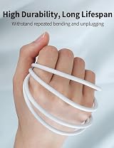 Tonton 15W 3M DC Extension Cable 12V 1.25A Pure Copper Wire White view 3
