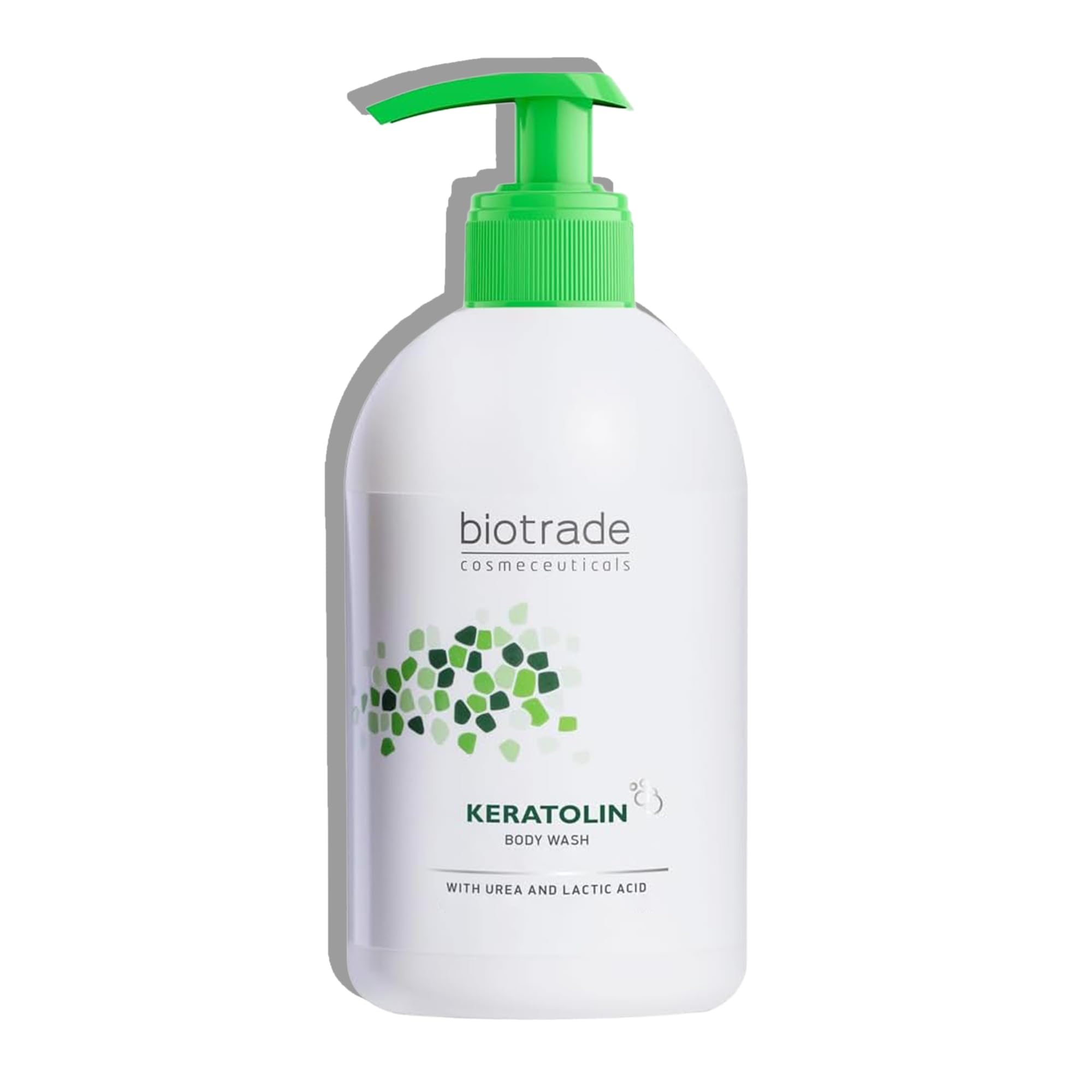 Biotrade Keratolin Body Wash Shower Gel for All Skin Types – Soap-Free Moisturising Shower Gel with Urea & Lactic Acid for Dry, Sensitive, and Itchy Skin – 400 ml