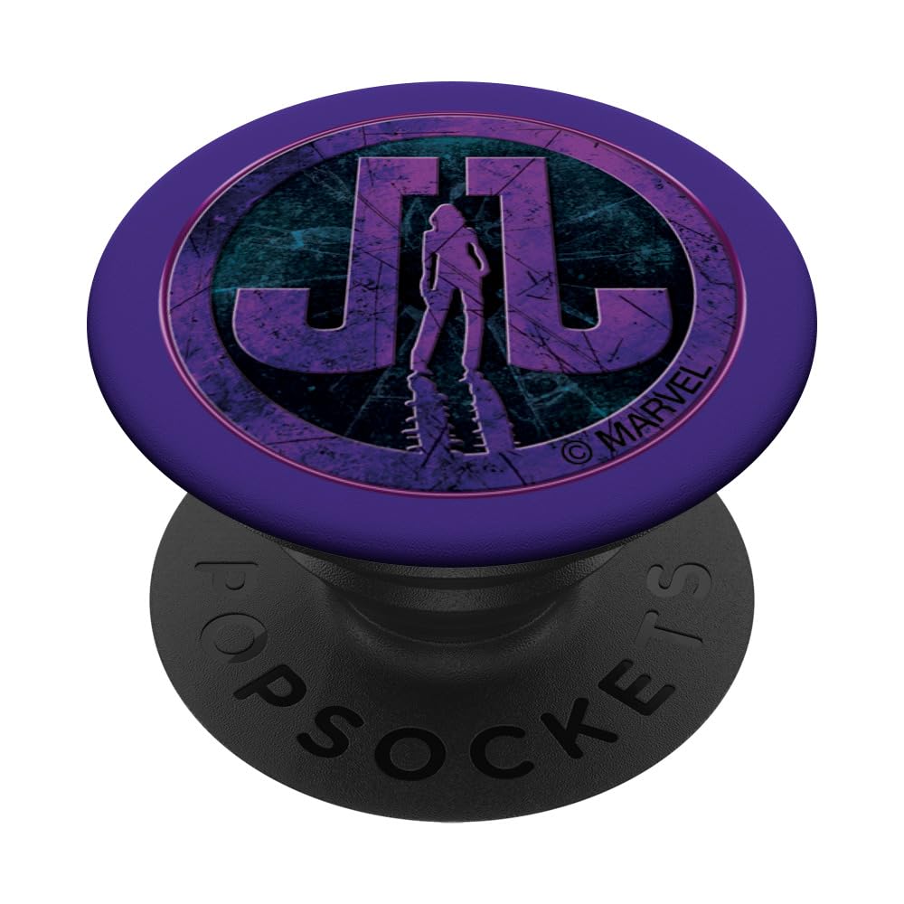 Marvel Jessica Jones JJ Purple Icon PopSockets Swappable PopGrip