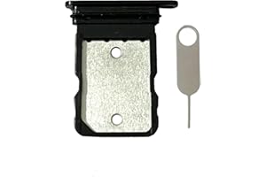 for Pixel 6 Pro Sim Card Tray for Google Pixel 6 Pro Single SIM Card Slot Holder Replace Part (Black)