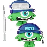 Case for Beats Studio Buds/Buds Plus Earbuds | Silicone Charging Protective Cover | with Cleaning Kit and Carabiner | Multiple Styles Skin Design | Case for Boys Girl Teen (3DMQ, Cartoon)