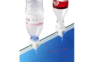 Clscea Aquarium Auto Top Off System Water Filler Compensator White, 1pcs